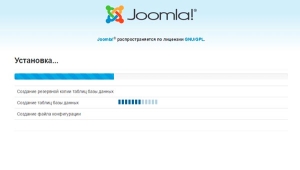 Процесс установки Joomla на компьютер